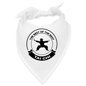 Taijiquan / Tai-Chi Chuan / Tai Chi / Tai-Chi - Bandana - Weiß - Vorne