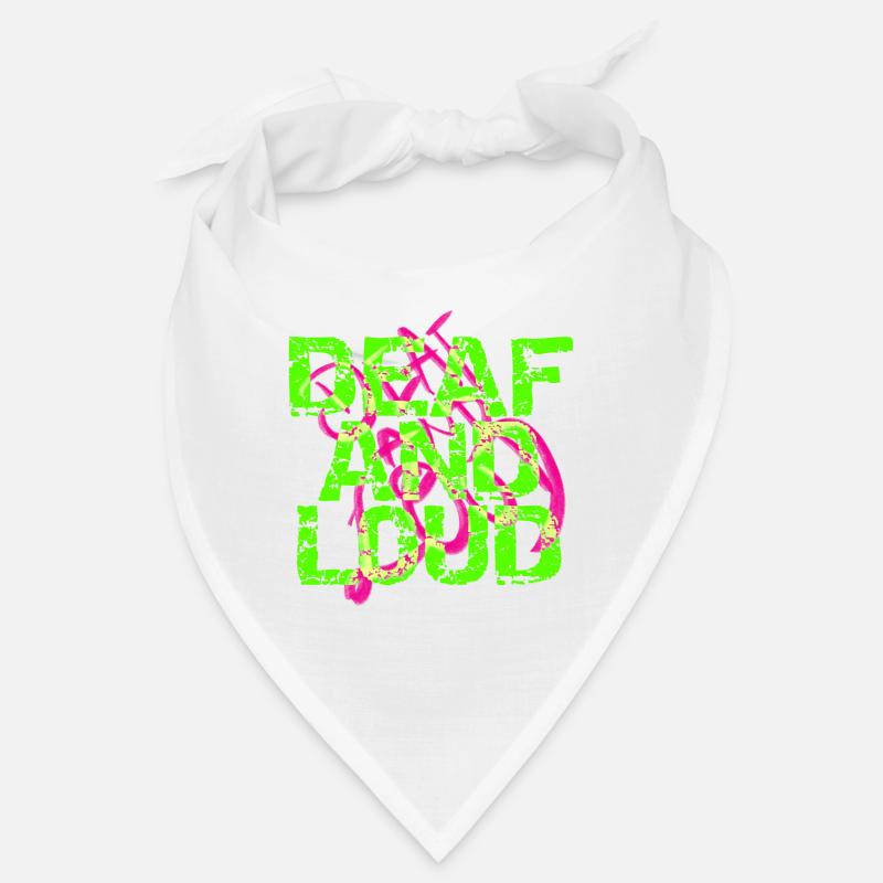 Taub und laut Bandana