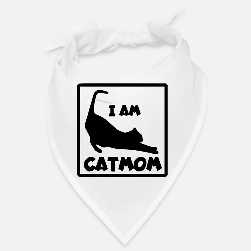 Ich bin eine Katzenfrau und Mutter # Bandana