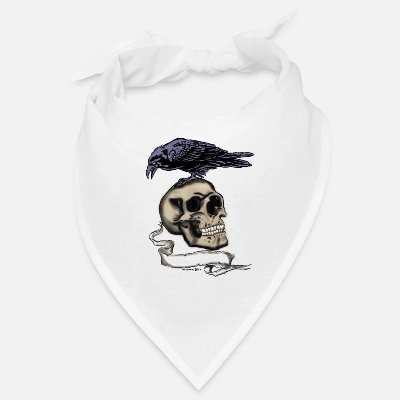 Tête de corbeau Bandana