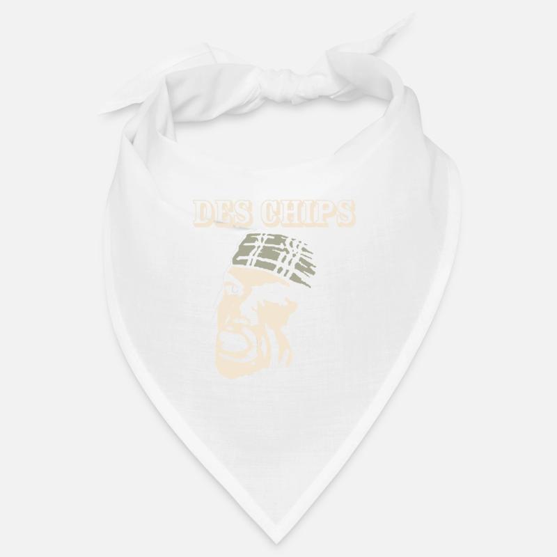 Des chips - Bandana - blanc