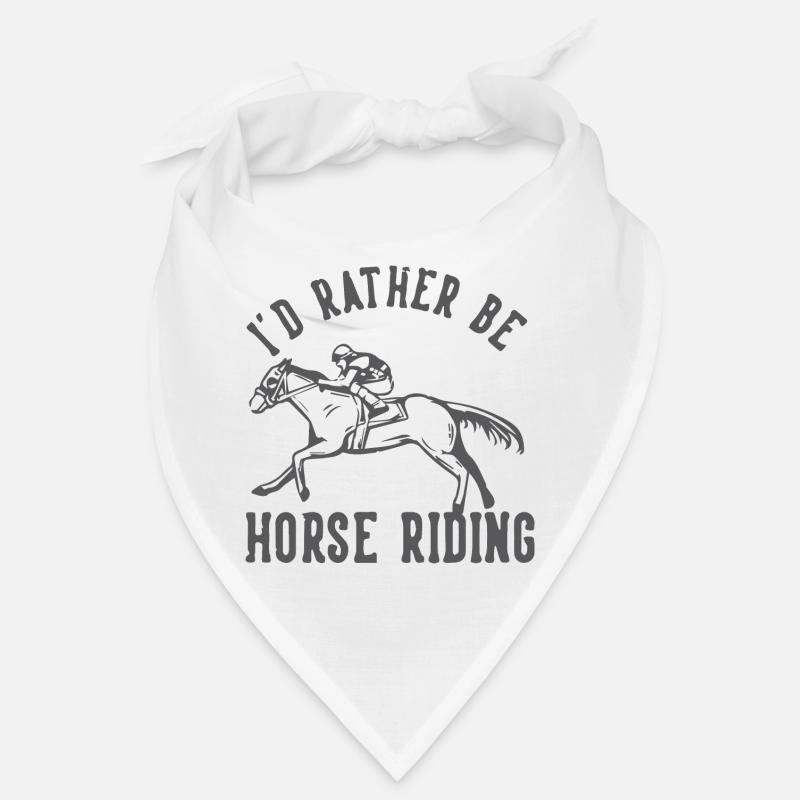 Chevaux chevaux - Bandana - blanc