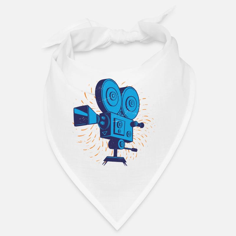 Retro Cinema Camera Bandana