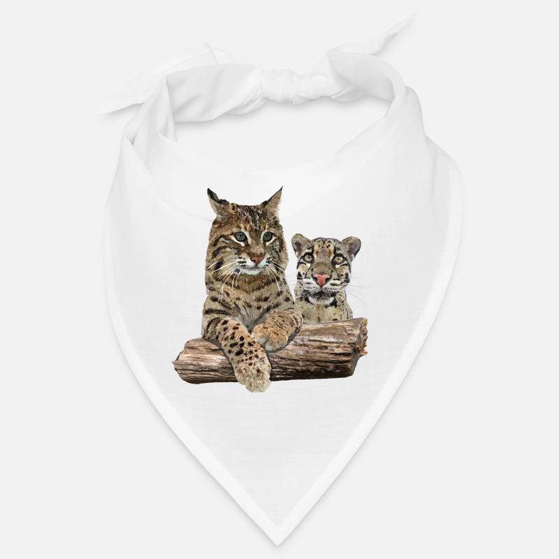 Lynx et léopard nuageux Bandana