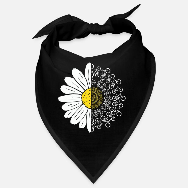 Fahrrad Blume Bandana