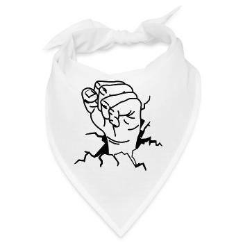 FAUST - Bandana - Weiß - Vorne