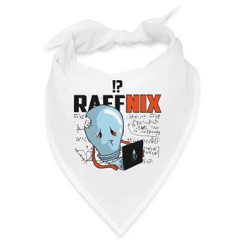 Raffnix Glühbirne - Bandana - Weiß - Vorne