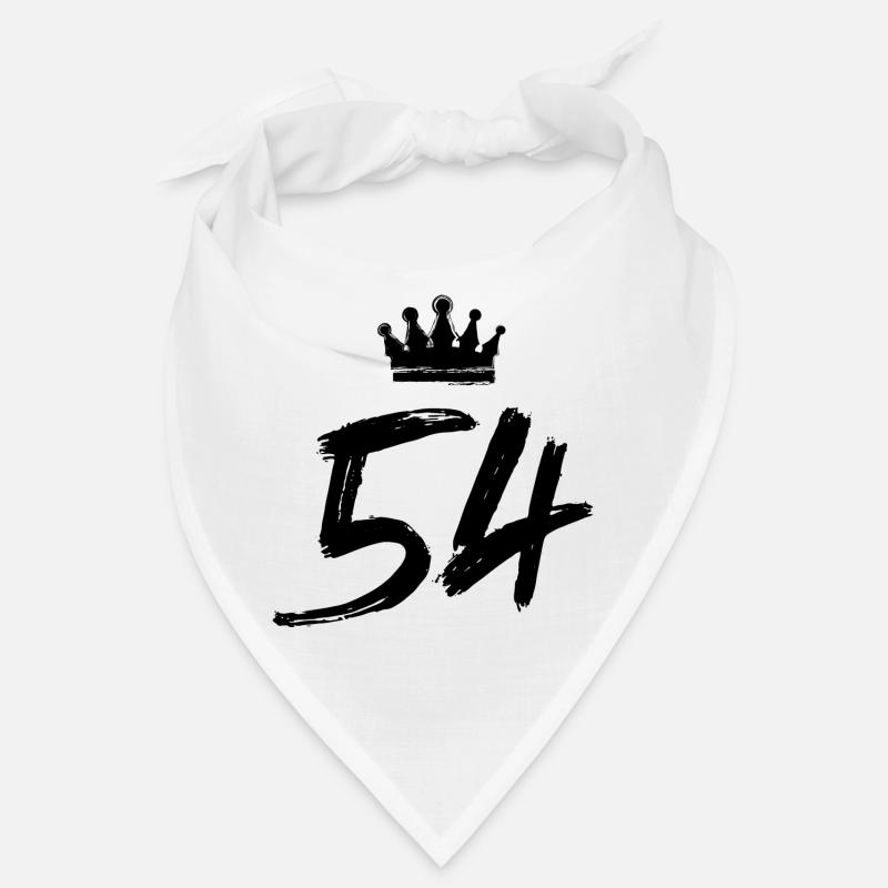 54 Couronne de numéros Bandana