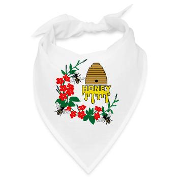 Imker 043 - Bandana - Weiß - Vorne