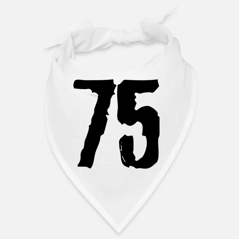 Maillot à 75 numéros Bandana