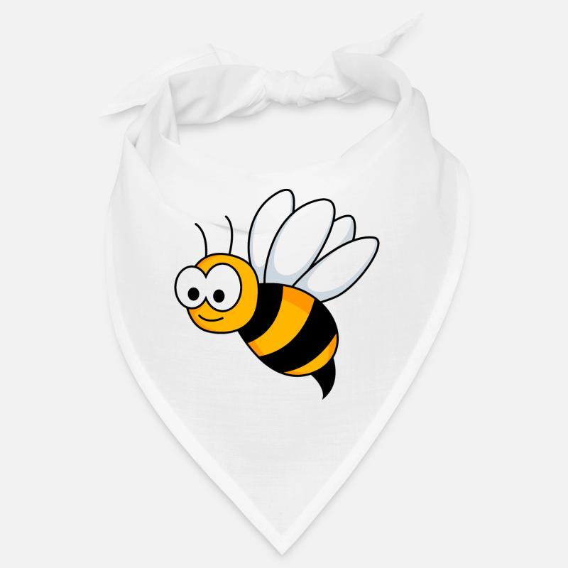 Honigbiene Comic Tier Bandana