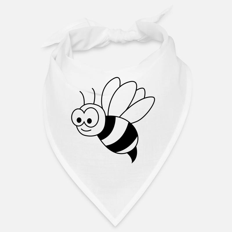 Honey Bee Comic Animal Bandana