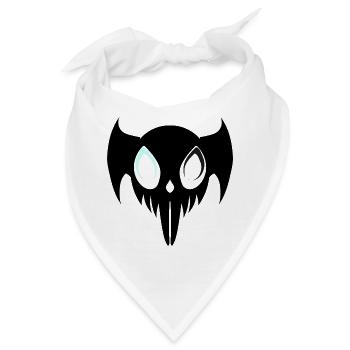 Horror Hase - Bandana - Weiß - Vorne