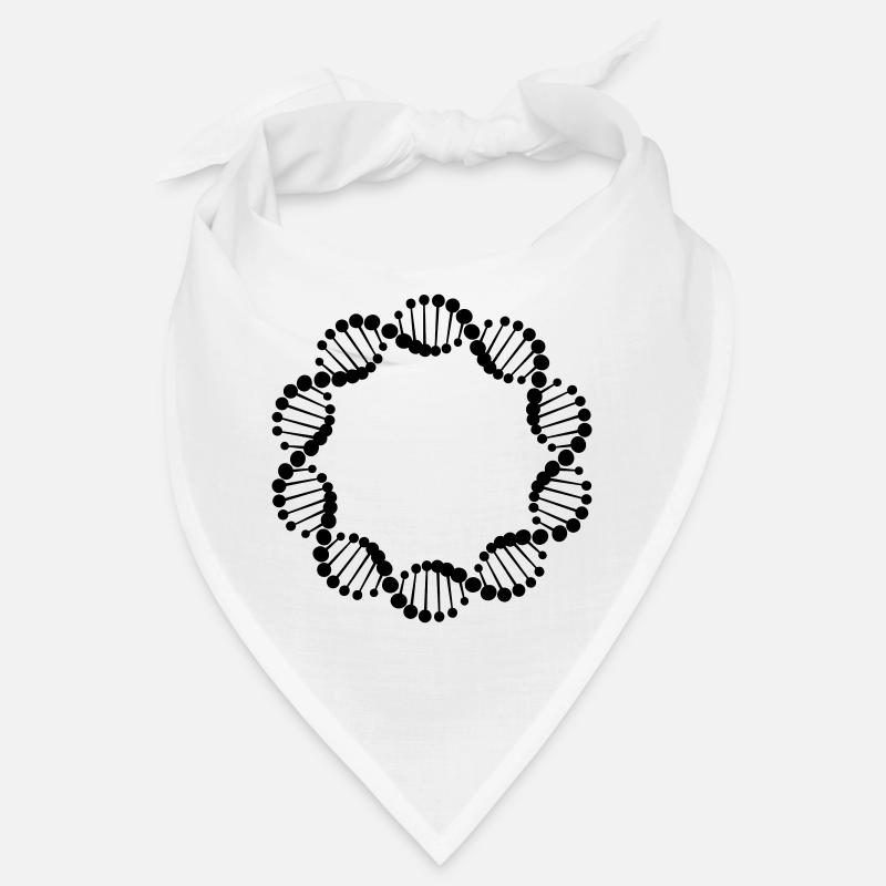 DNA strand in circle Bandana