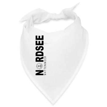 Nordsee - Bandana - Weiß - Vorne