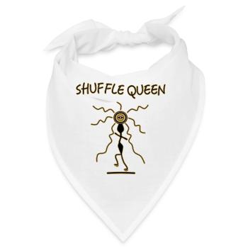Shuffle Tanz Queen - Bandana - Weiß - Vorne