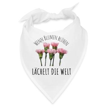 Beste Freunde FREUND Kumpel Kumpels - Bandana - Weiß - Vorne