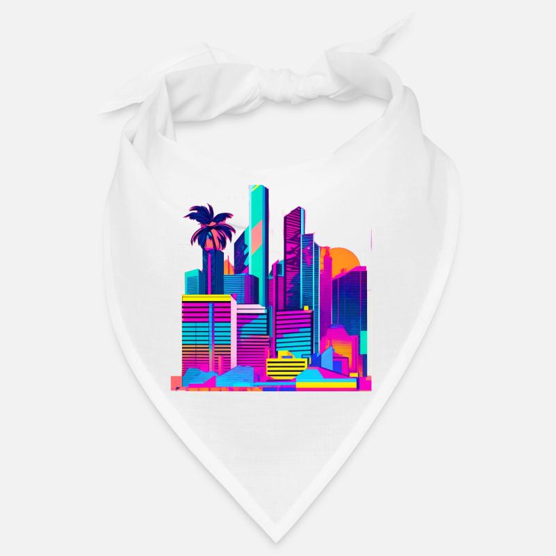 80s Skyline Bandana