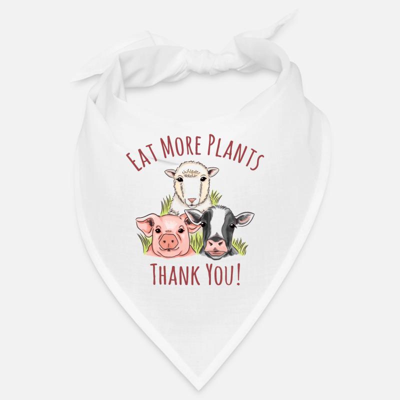 Eat more plants Bandana