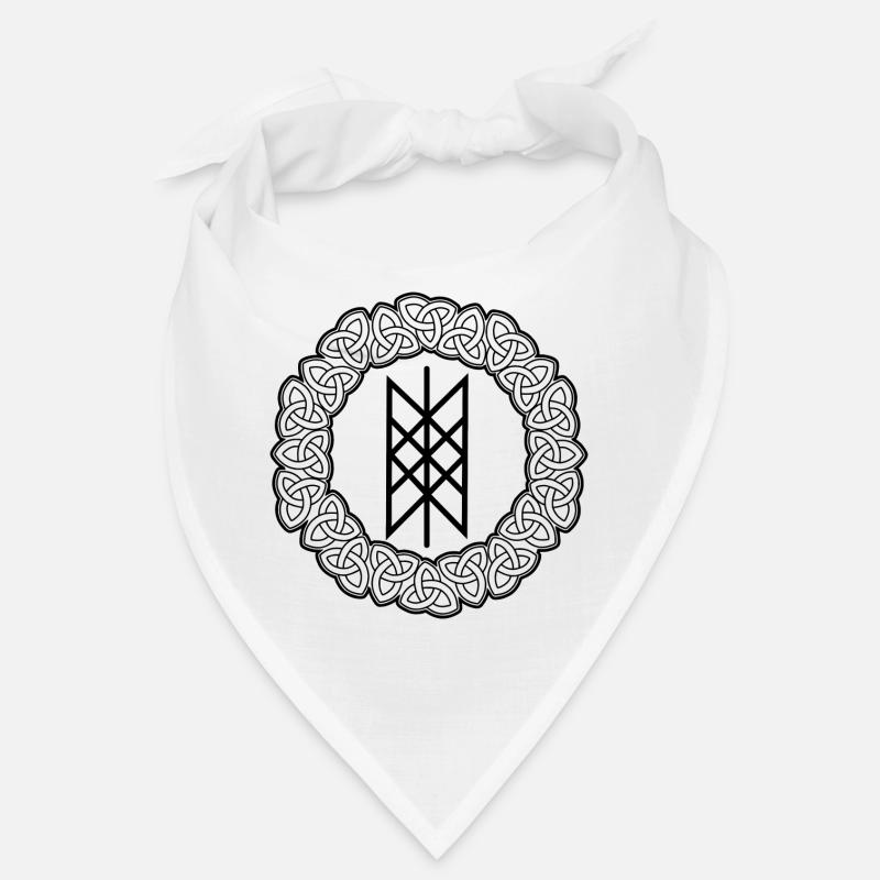 Wyrd's web (Skuld's Net) in Viking circle Bandana