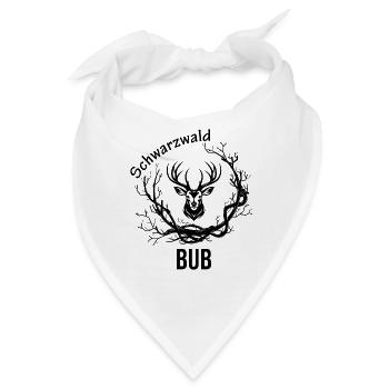Schwarzwald Bub - Bandana - Weiß - Vorne