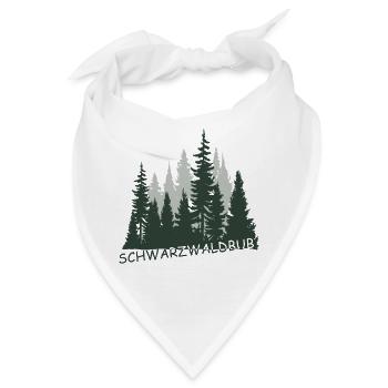Schwarzwaldbub - Bandana - Weiß - Vorne
