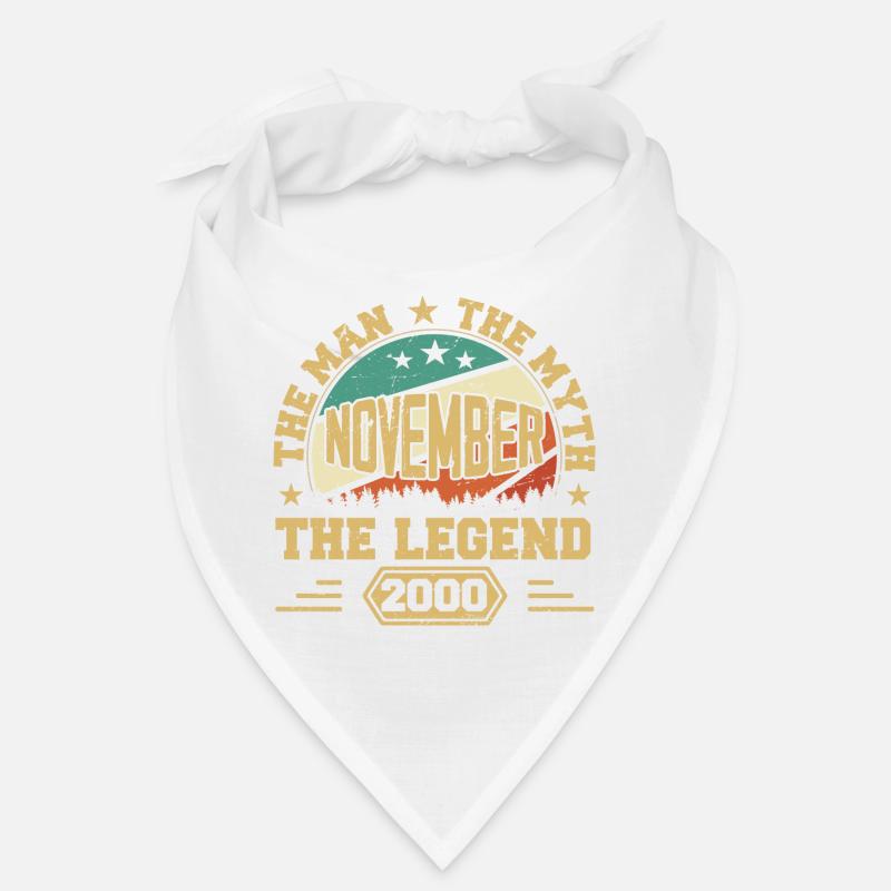 Legendary Since November 2000 Vintage 2000 Novembe Bandana