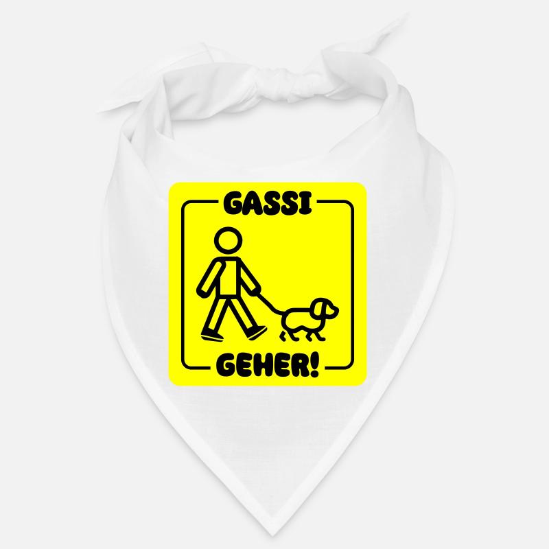 Dog walking dog Bandana
