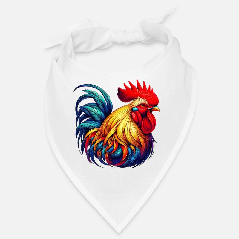 Rooster Hen Bandana