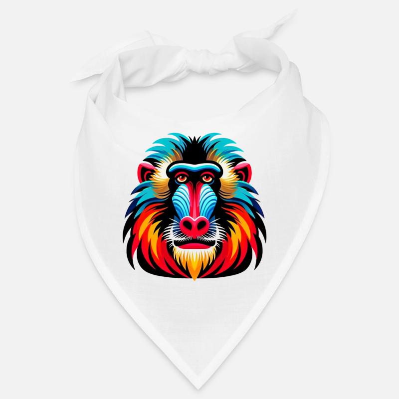 Mandrill monkey Bandana