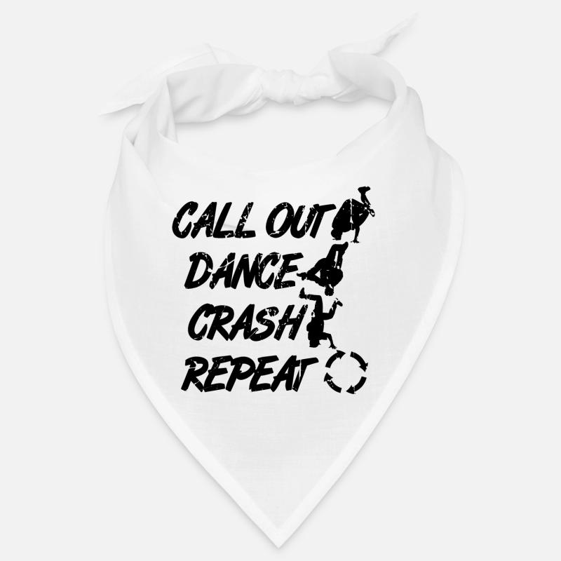 Call Out Dance Crash Repeat Bandana