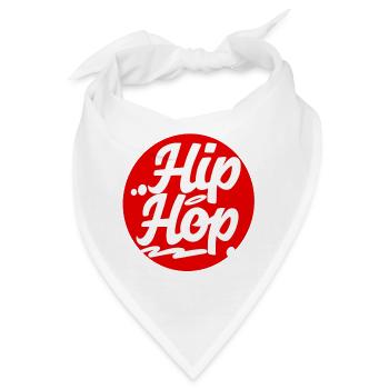 Hip Hop - Bandana - Weiß - Vorne