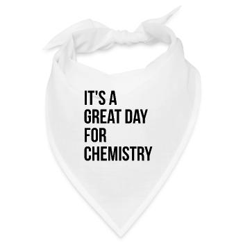 Chemie Chemie Chemie - Bandana - Weiß - Vorne