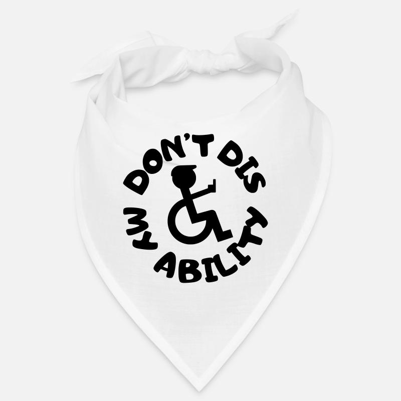 Don't deny my disability # Bandana