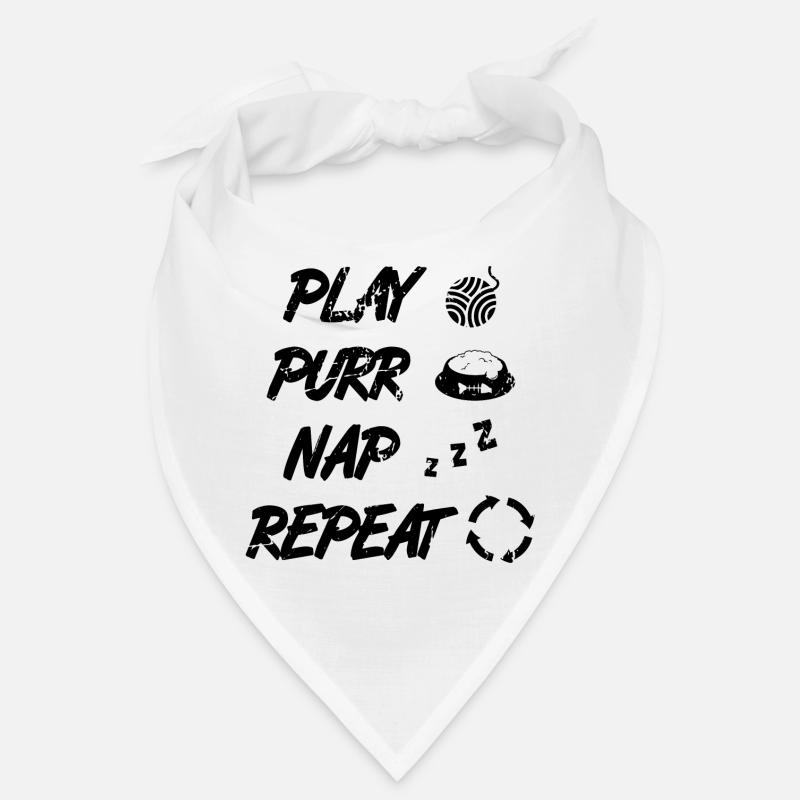 Routine du chat Bandana