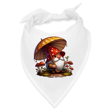Gnom - Bandana - Weiß - Vorne
