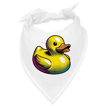 Ente Ente Ente Ente Ente - Bandana - Weiß - Vorne
