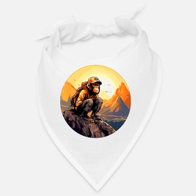 Monkey Hiking / Mountaineer Monkey Bandana