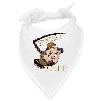 Story Teller - Bandana - Weiß - Vorne