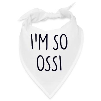 I'M SO OSSI Osten - Bandana - Weiß - Vorne