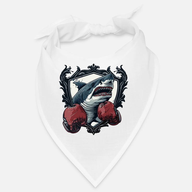 Shark Boxer MMA Logo Bandana