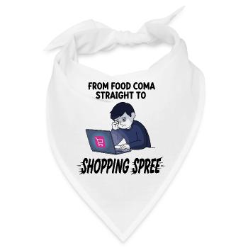Black Friday Shopping Spree - Bandana - Weiß - Vorne
