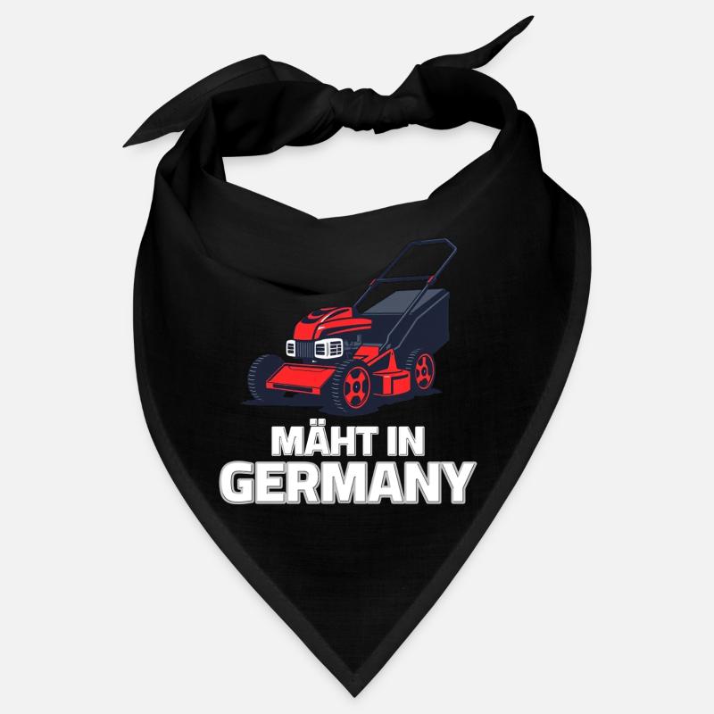 Rasenmäher - Mäht in Germany Bandana