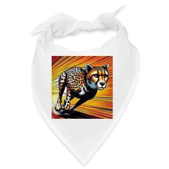 Gepard - Bandana - Weiß - Vorne