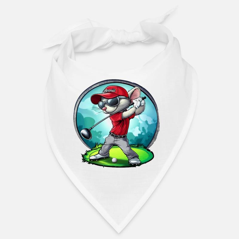 Mice Golfer / Golf Mouse Bandana