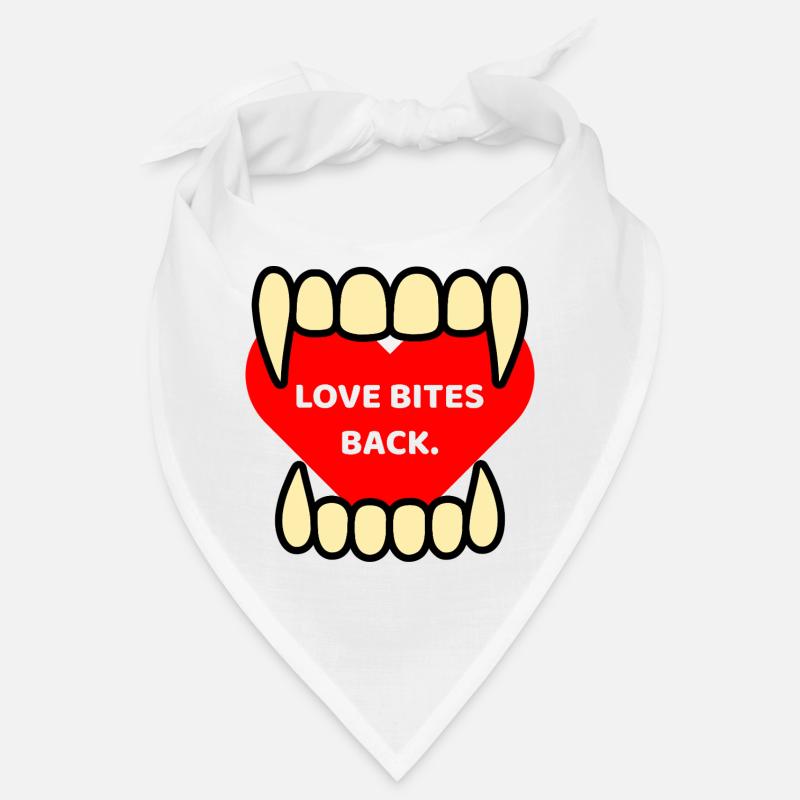 LOVE BITES BACK. Bandana