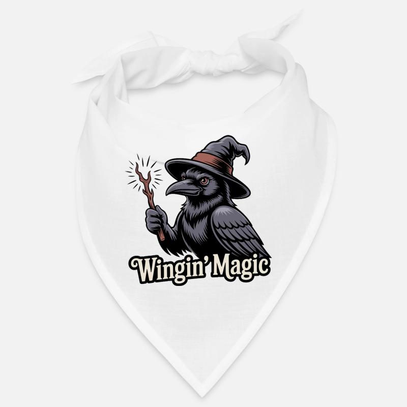 Wingin' Magic Raven Bandana