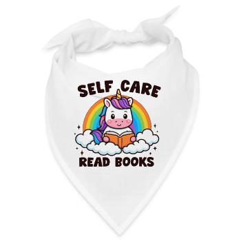 Unicorn Player und animierter Regenbogen - Bandana - Weiß - Vorne