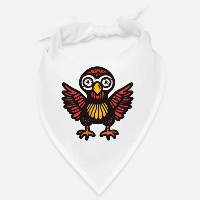 Dinde Halloween Bande dessinée drôle Bandana