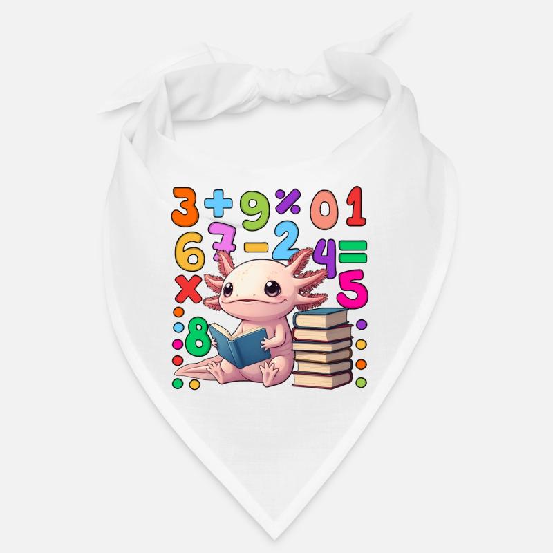 Number Day Colorful Math Dragon Reading Bandana